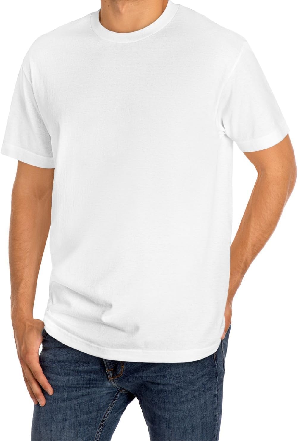 Premium Heavy Cotton T-Shirt for Men & Women | 100% Pure Cotton Tee | Durable, Soft & Classic Unisex Fit-0