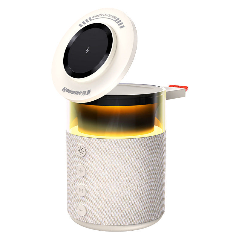 Household Desk Bluetooth Three-in-one Wireless Magnetic Charger