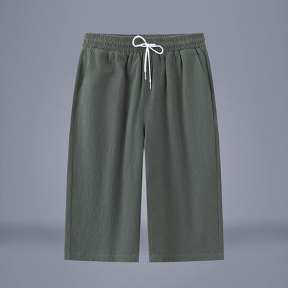 Summer Thin Linen Pants Men's Cotton And Linen Casual Pants Korean Fashion