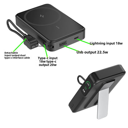 Magnetic wireless power bank