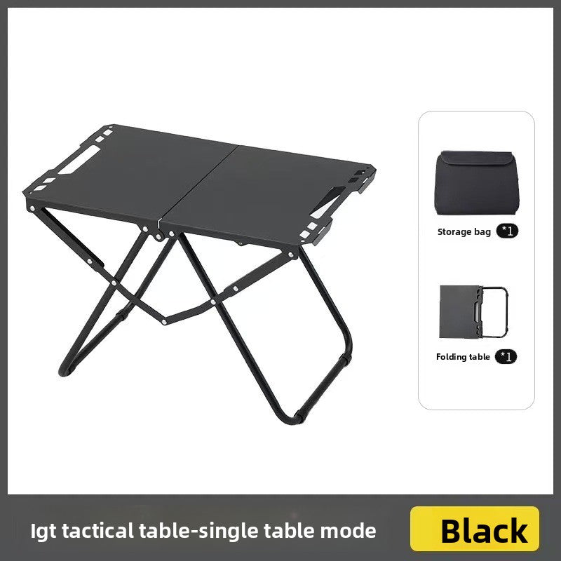 Outdoor camping, picnic, barbecue grill