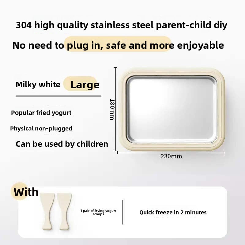 Mini home-use ice cream machine for children