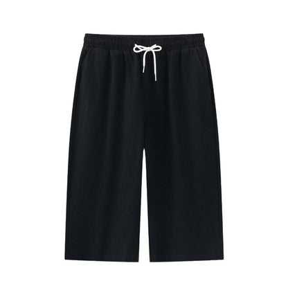 Summer Thin Linen Pants Men's Cotton And Linen Casual Pants Korean Fashion