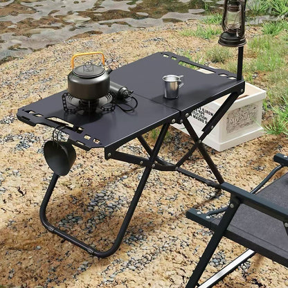 Outdoor camping, picnic, barbecue grill
