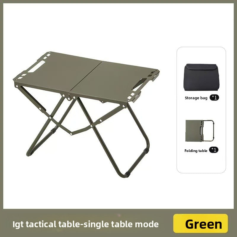 Outdoor camping, picnic, barbecue grill