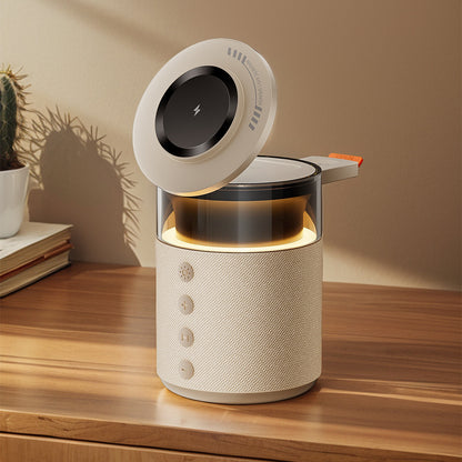 Household Desk Bluetooth Three-in-one Wireless Magnetic Charger