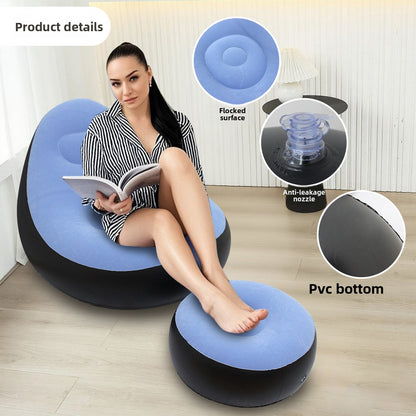 Portable Inflatable Sofa for Camping, Beach, and Indoor Use