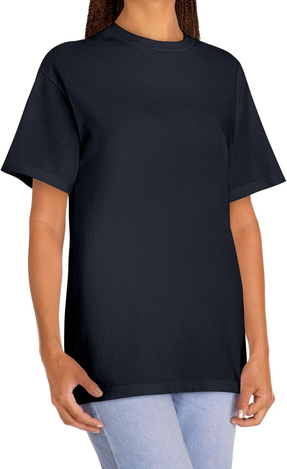 Premium Heavy Cotton T-Shirt for Men & Women | 100% Pure Cotton Tee | Durable, Soft & Classic Unisex Fit-1