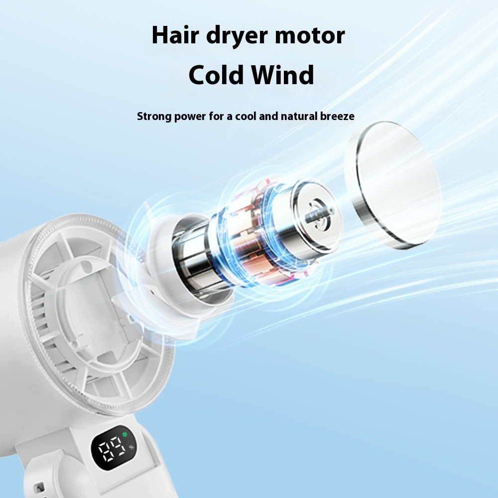 Semiconductor Ice Cooling Handheld Fan Foldable