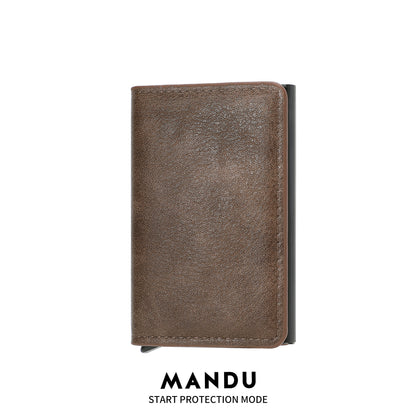 Large Capacity ID Bag Card Set for Men