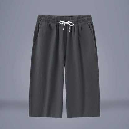 Summer Thin Linen Pants Men's Cotton And Linen Casual Pants Korean Fashion