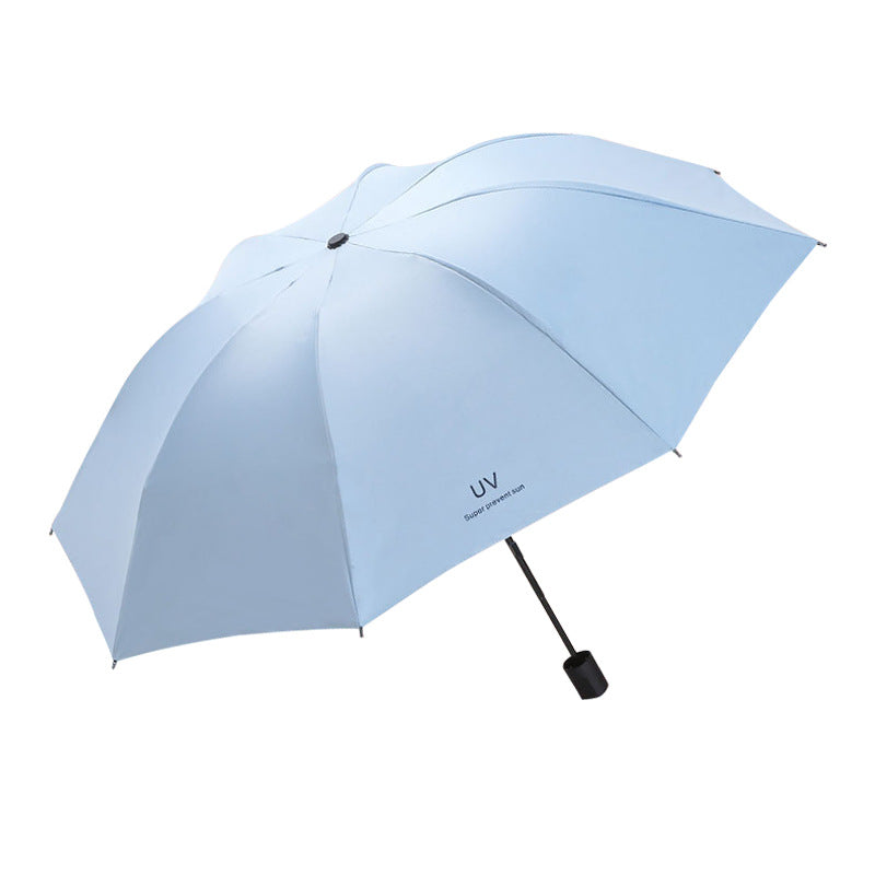 Uv Vinyl Sun Protection Parasol, Rain or Shine Umbrella