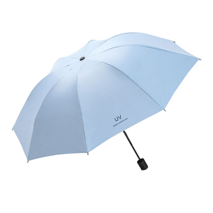 Uv Vinyl Sun Protection Parasol, Rain or Shine Umbrella