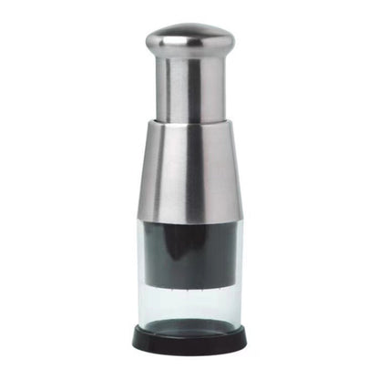 Stainless Steel Manual Kitchen Chopper (for garlic, ginger, herbs, nuts)