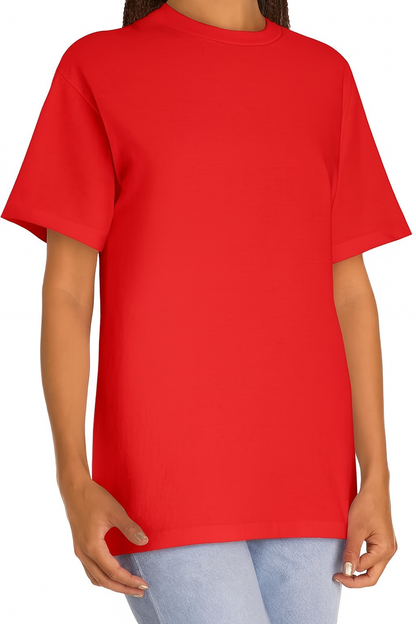 Premium Heavy Cotton T-Shirt for Men & Women | 100% Pure Cotton Tee | Durable, Soft & Classic Unisex Fit-8