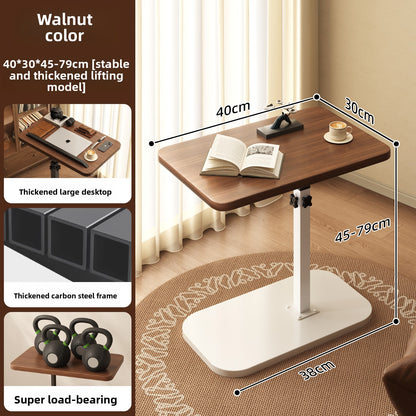 Small table, height-adjustable coffee table and storage rack