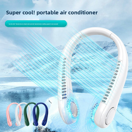 handheld portable running fan