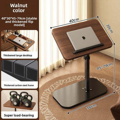 Small table, height-adjustable coffee table and storage rack