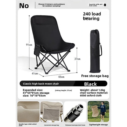 Portable High Back Camping Chair