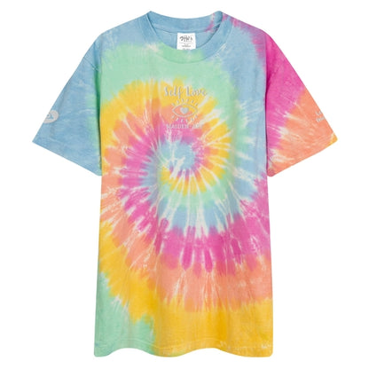 Oversized t-shirt Self Love Oversized tie-dye t-shirt